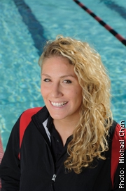 CSUEB waterpolo player Jayme Pekarske